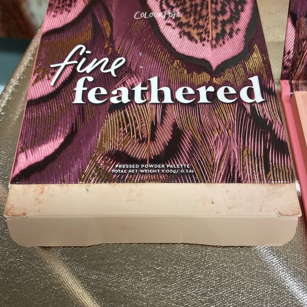 Colourpop Eye Shadow Palette Pressed Powder in Fine Feathered Limited Edition
